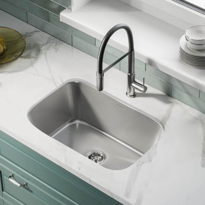 Swiss Madison Toulouse 27 x 18 Stainless Steel, Single Basin, Undermount Kitchen Sink