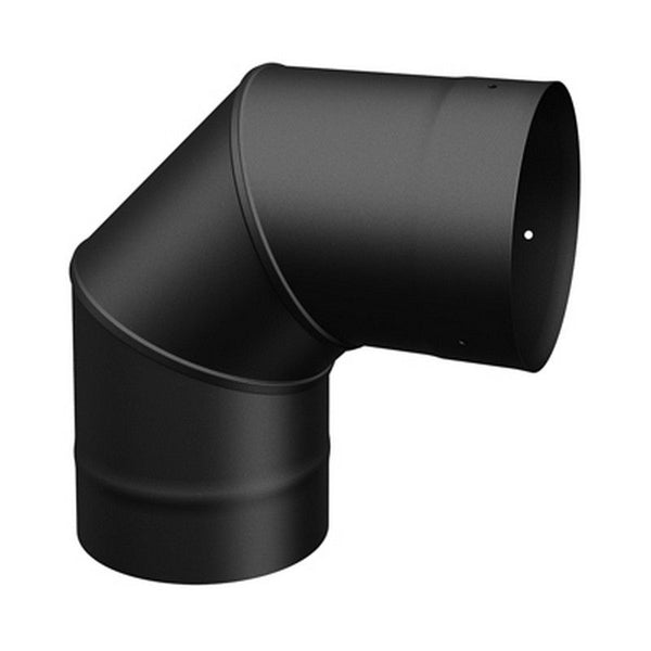 Drolet 90° ELBOW SINGLE WALL BLACK PIPE - 6''˜ SP00093