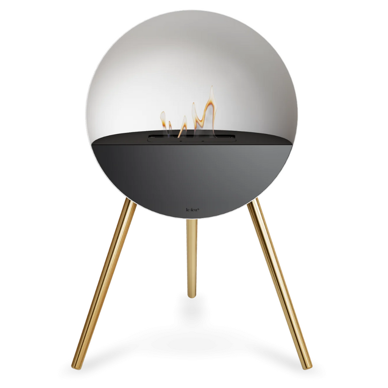 Le Feu EYE Bioethanol Fireplace - White