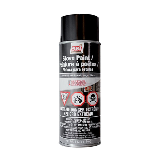 Drolet Flat Black Stove Paint - 342 g (12oz) Aerosol AC05956