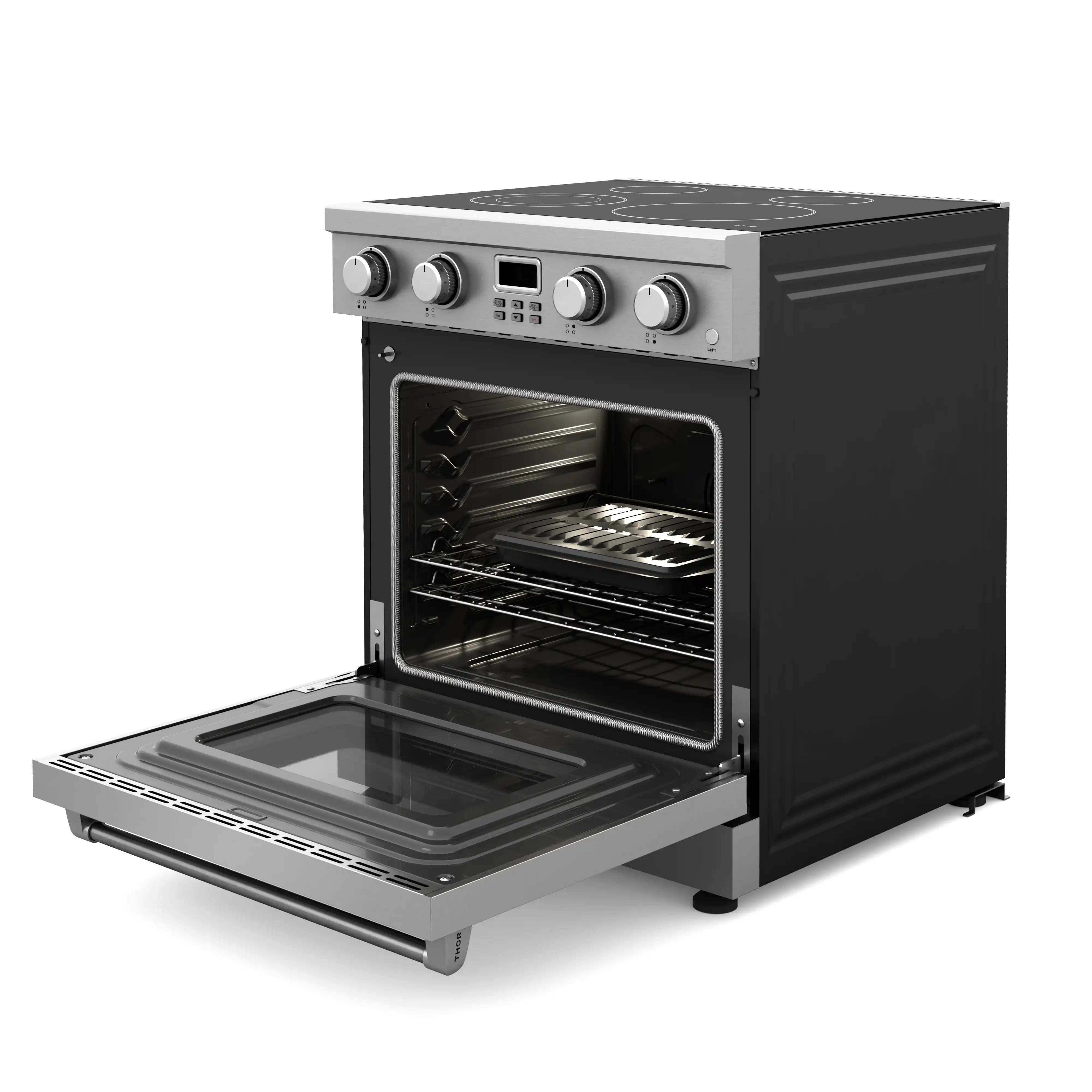 Thor Kitchen 30-Inch Electric Range with 4.8 cu. ft. Convection Oven in Stainless Steel (ARE30)