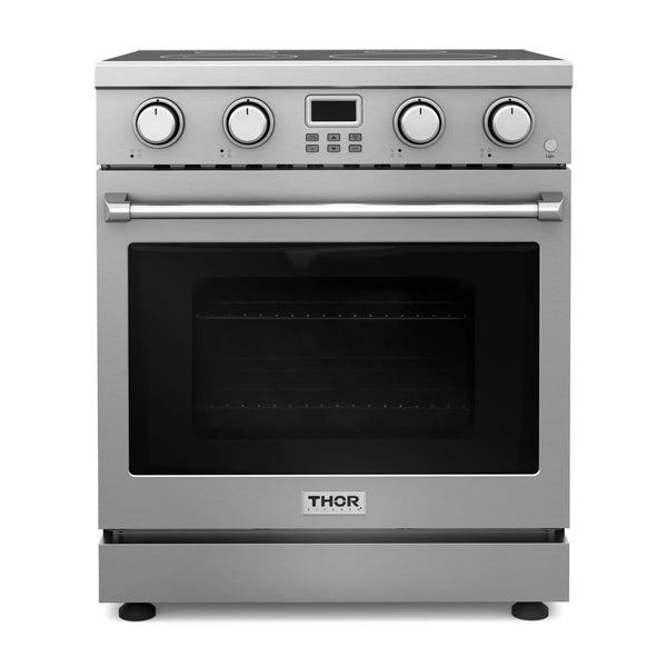 Thor Kitchen 30-Inch Electric Range with 4.8 cu. ft. Convection Oven in Stainless Steel (ARE30)