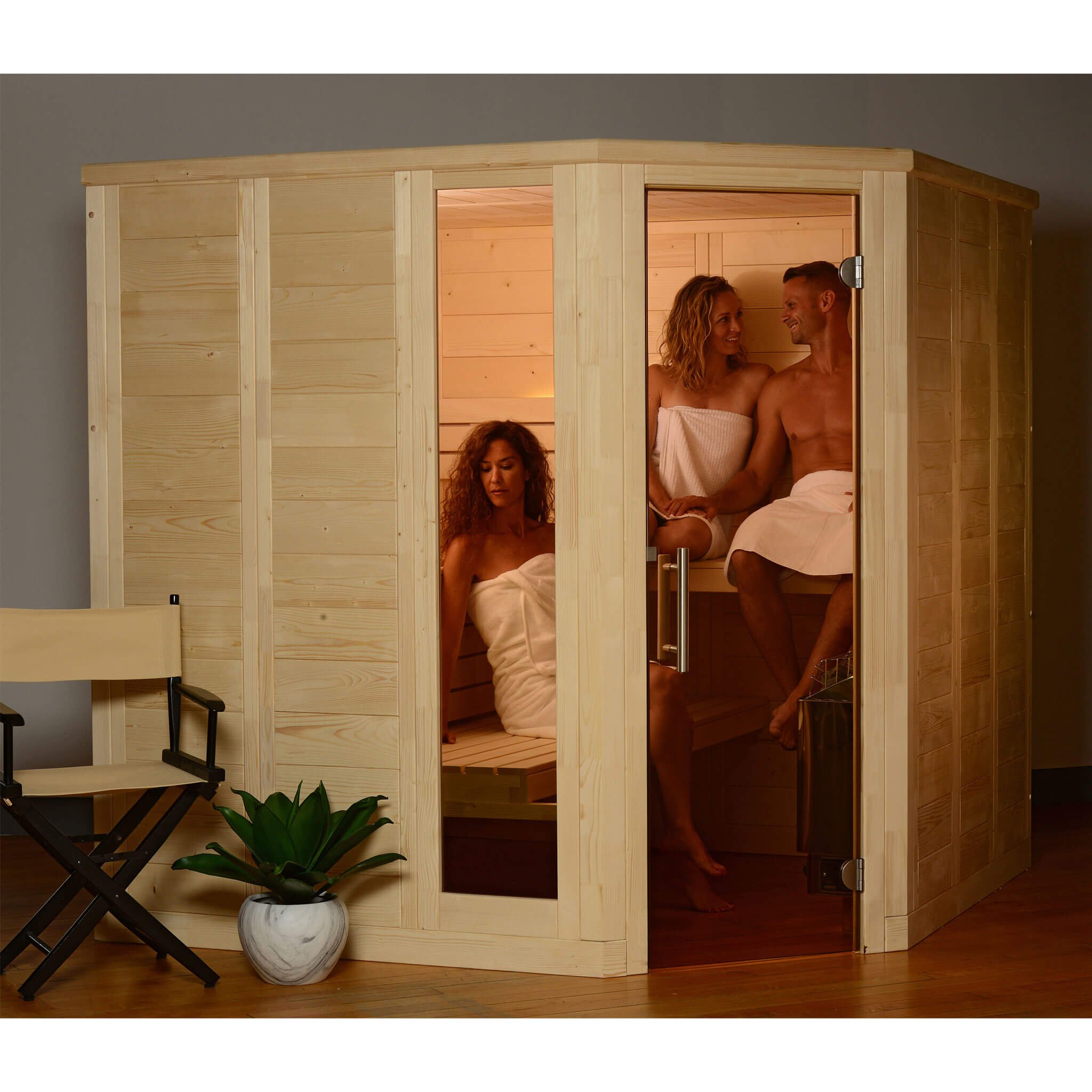 Almost Heaven Patterson 6 Person Indoor Sauna