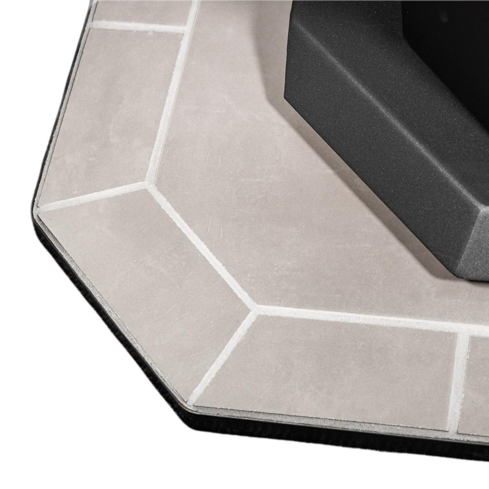 ComfortBilt Flatwall Hearth Pad - Agate Grey