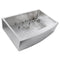 Nantucket Pro Series 33" Stainless Steel Farmhouse Sink, 16 Gauge, Apron332210-SR-16