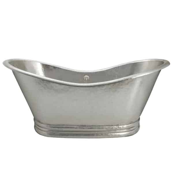 Native Trails 72-Inch Aurora Hand Hammered Bathtub