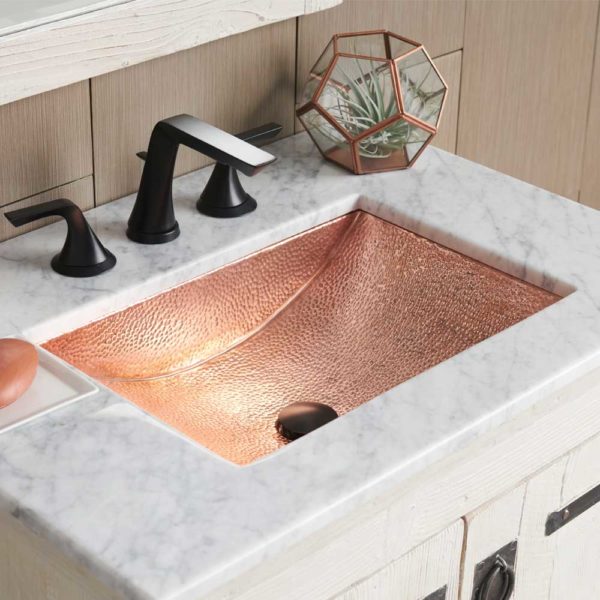 Native Trails Avila Hand Hammered Bathroom Sink