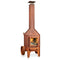 RB73 Bijuga Wood Burning Outdoor Fireplace with Wheels