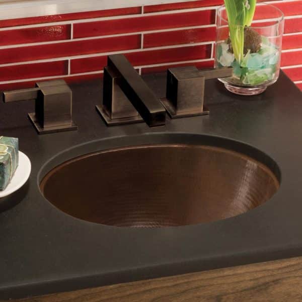 Native Trails Baby Classic Hammered Bathroom Sink