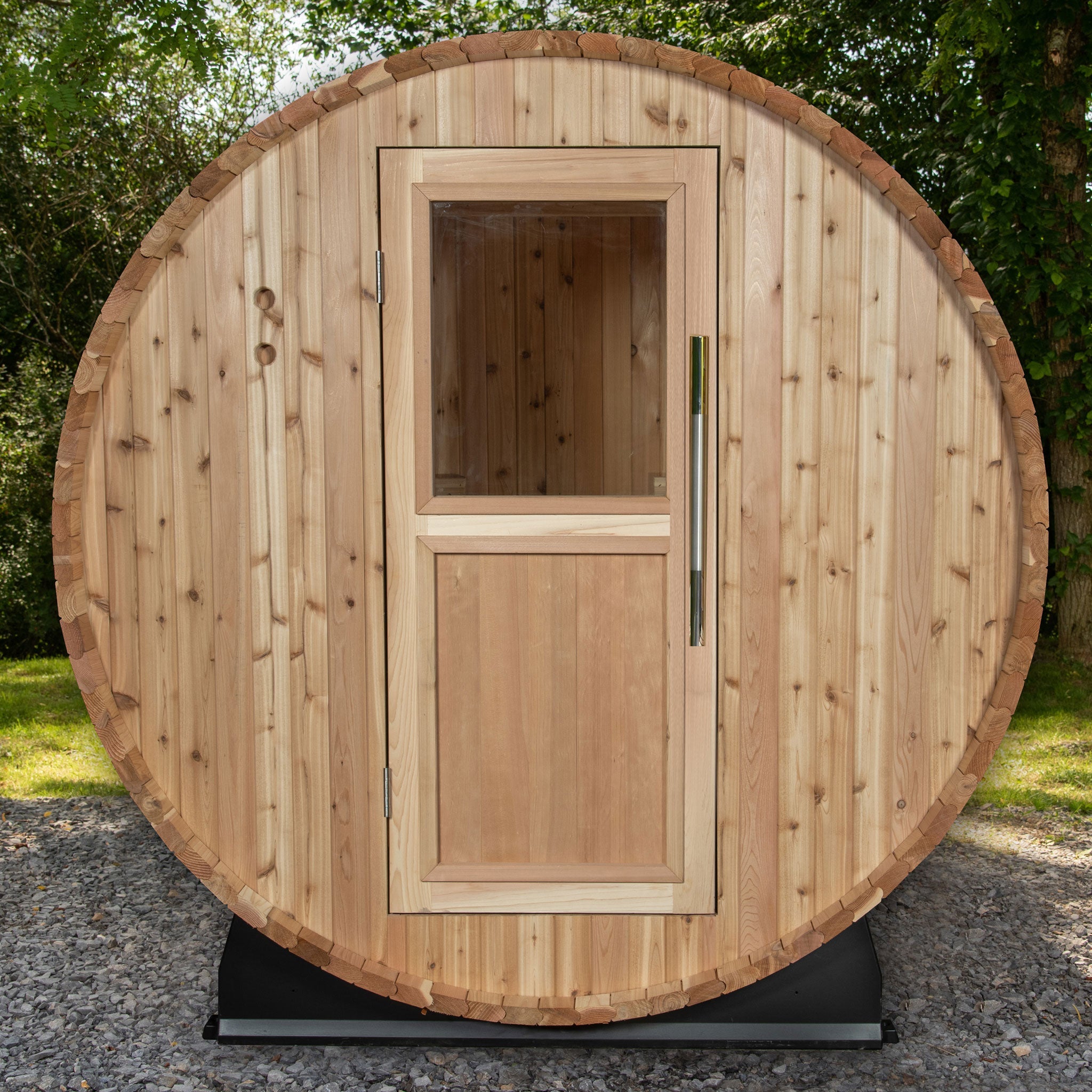 Almost Heaven Watoga 2-4 Person Barrel Sauna