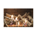 Empire 10pc. Burncrete, Birch Log Set LS36CBB