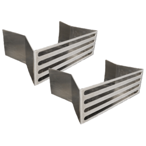 Warming Trends VENTBW Fire Pit Vent Kit Parts, (2) 11.38 x 4-Inch Vents, 18-Inch per vent