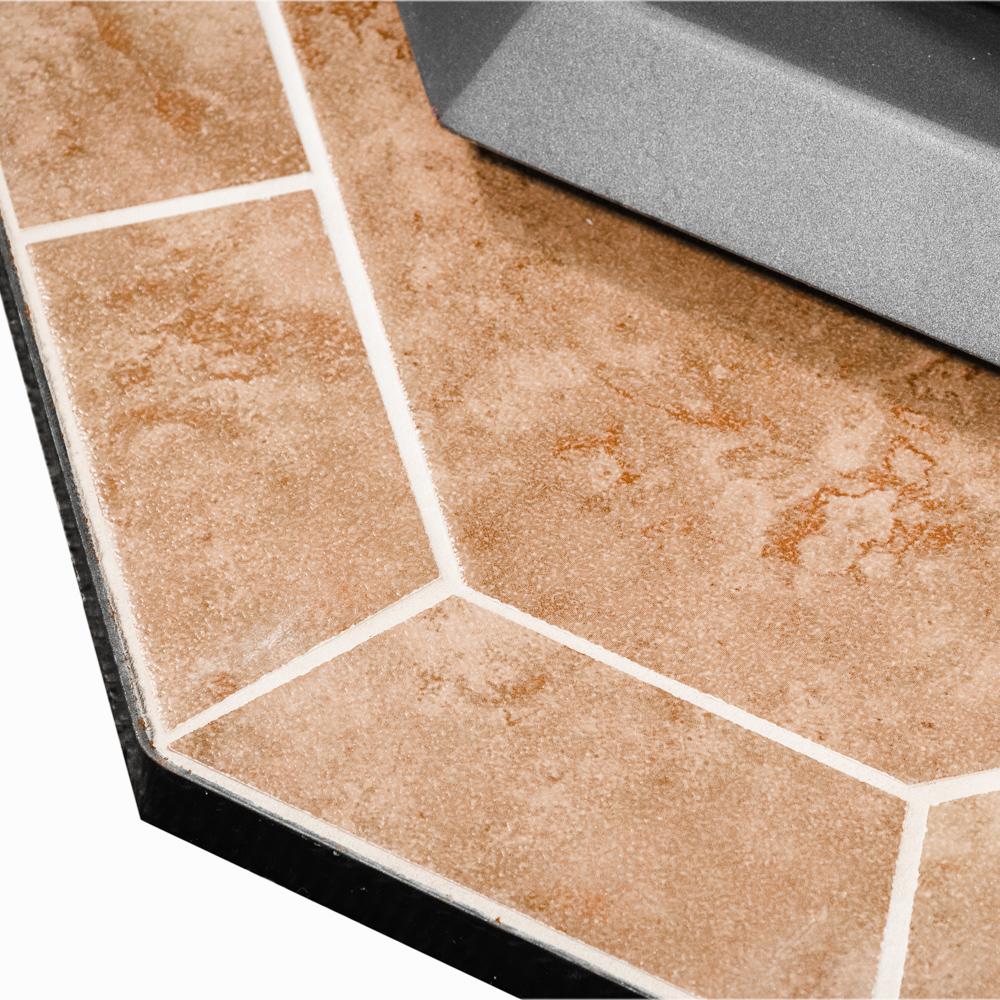 ComfortBilt Brown Brandy Flatwall Hearth Pad