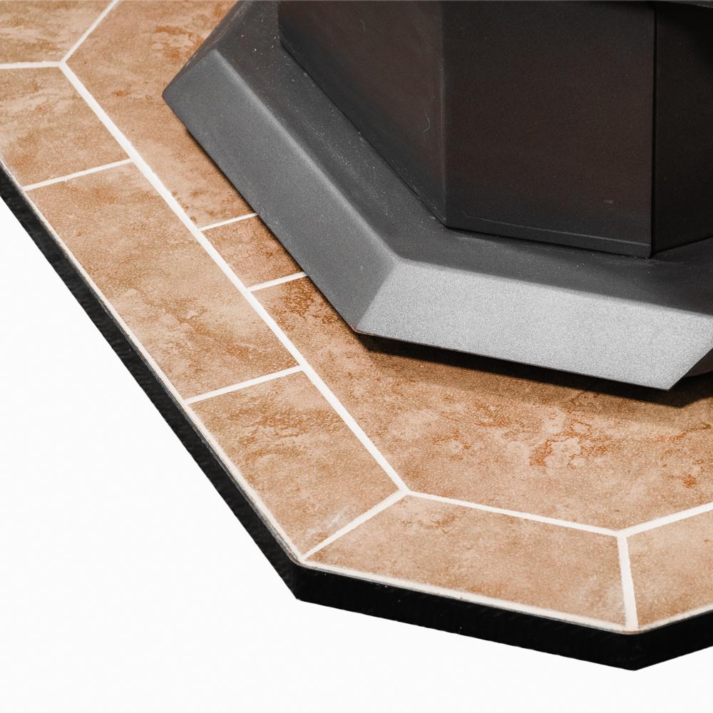 ComfortBilt Brown Brandy Flatwall Hearth Pad