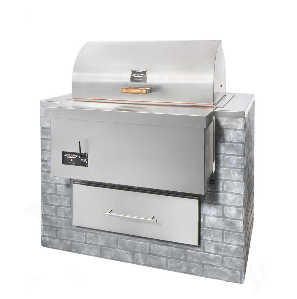 Pitts and Spitts Built-In Pellet Grill