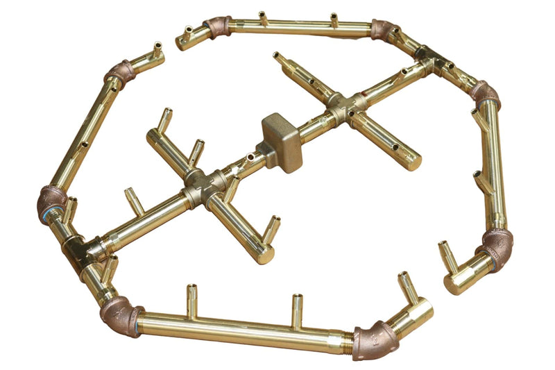 Ultimate Crossfire Bundle: Warming Trends Crossfire CFBO Octagonal Brass Burner Bundle