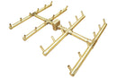 Ultimate Crossfire Bundle: Warming Trends Crossfire CFBST Square Tree-Style Brass Burner Bundle