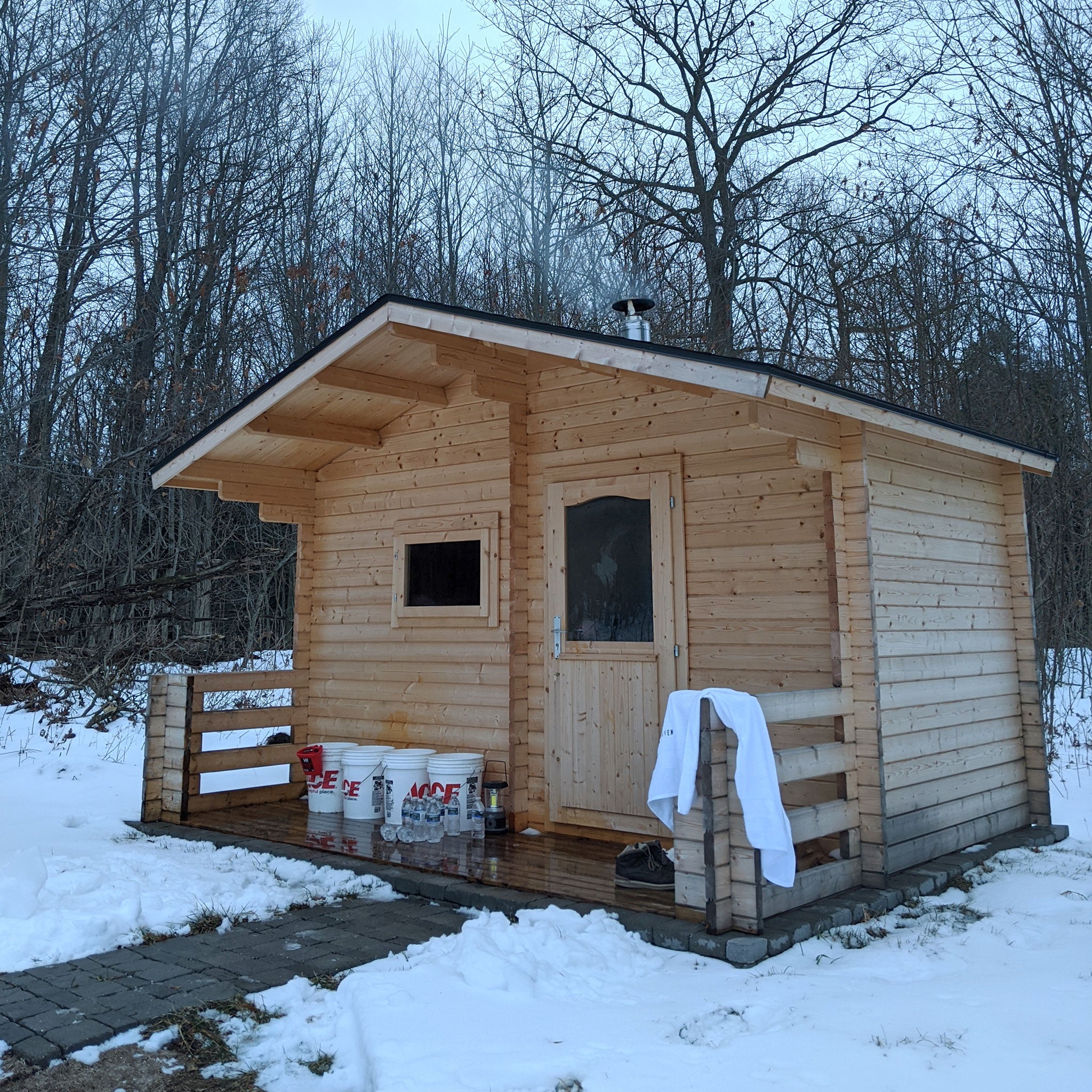 Almost Heaven Appalachia 6 Person Cabin Sauna