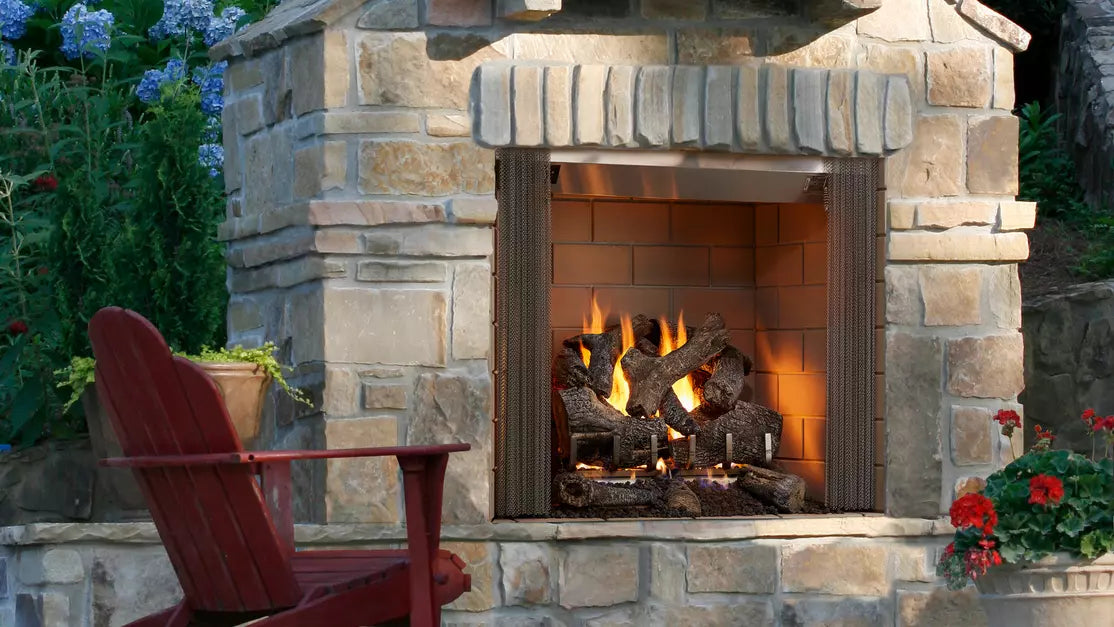 Heatilator Castlewood 42 Outdoor Wood Burning Fireplace