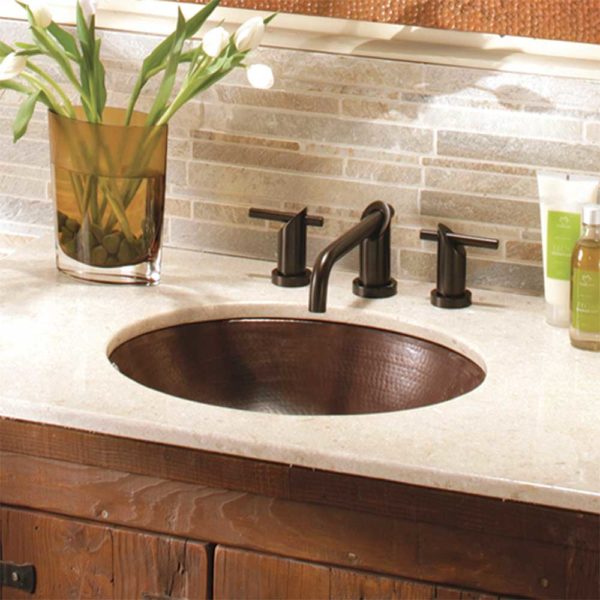 Native Trails Classic Hammered Bathroom Sink