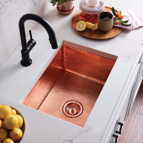 Native Trails 21-Inch Cocina Hand Hammered Kitchen Sink