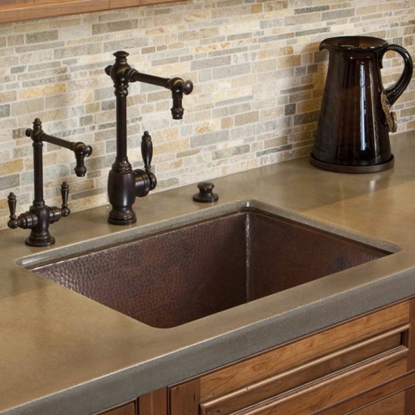 Native Trails 24-Inch Cocina Hand Hammered Kitchen Sink