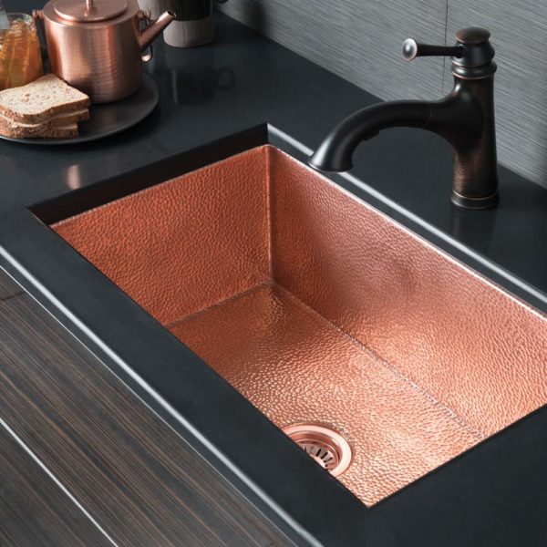 Native Trails 30-Inch Cocina Hammered Kitchen Sink