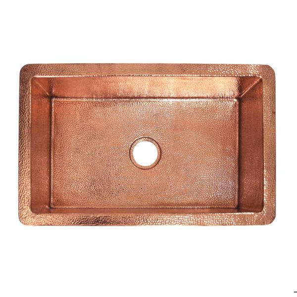 Native Trails 30-Inch Cocina Hammered Kitchen Sink