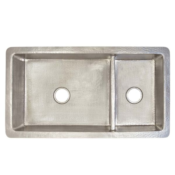 Native Trails Cocina Duet Pro Hammered Kitchen Sink