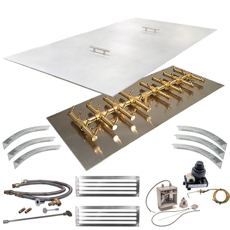 Ultimate Crossfire Bundle: Warming Trends Crossfire CFBDT Double Tree-Style Brass Burner Bundle