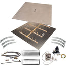 Ultimate Crossfire Bundle: Warming Trends Crossfire CFBST Square Tree-Style Brass Burner Bundle