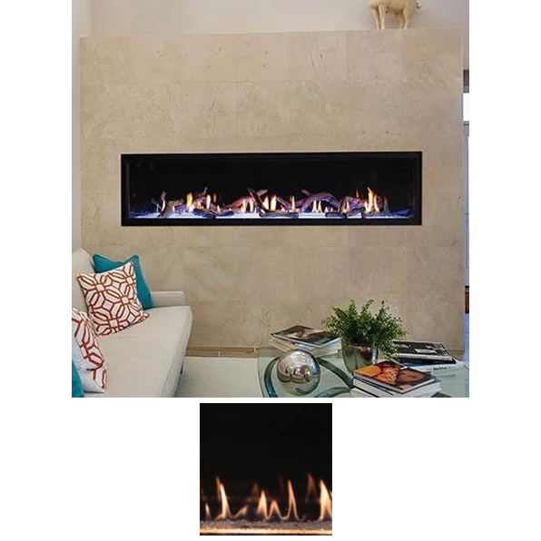 Empire Boulevard 72" Direct Vent Linear Gas Fireplace DVLL72BP