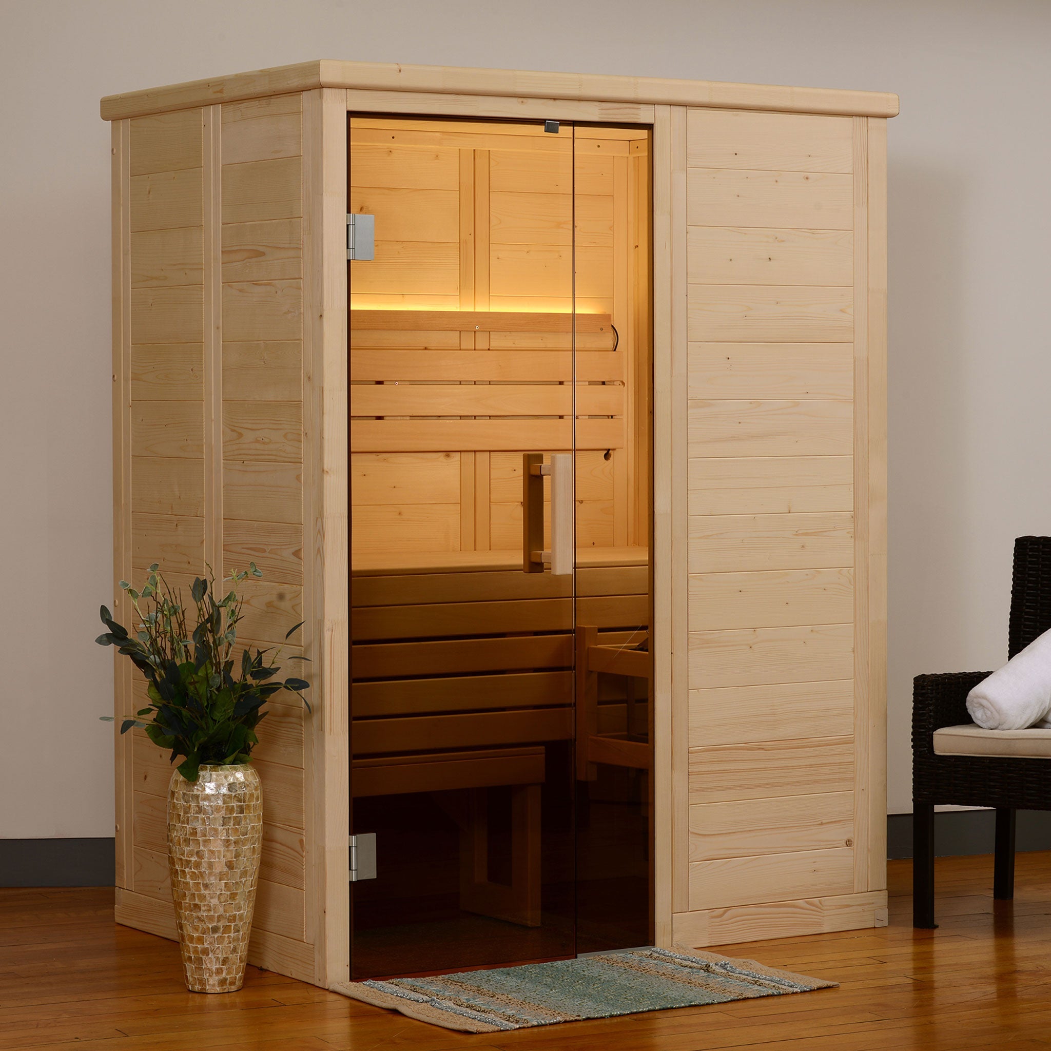 Almost Heaven Hillsboro 2 Person Indoor Sauna