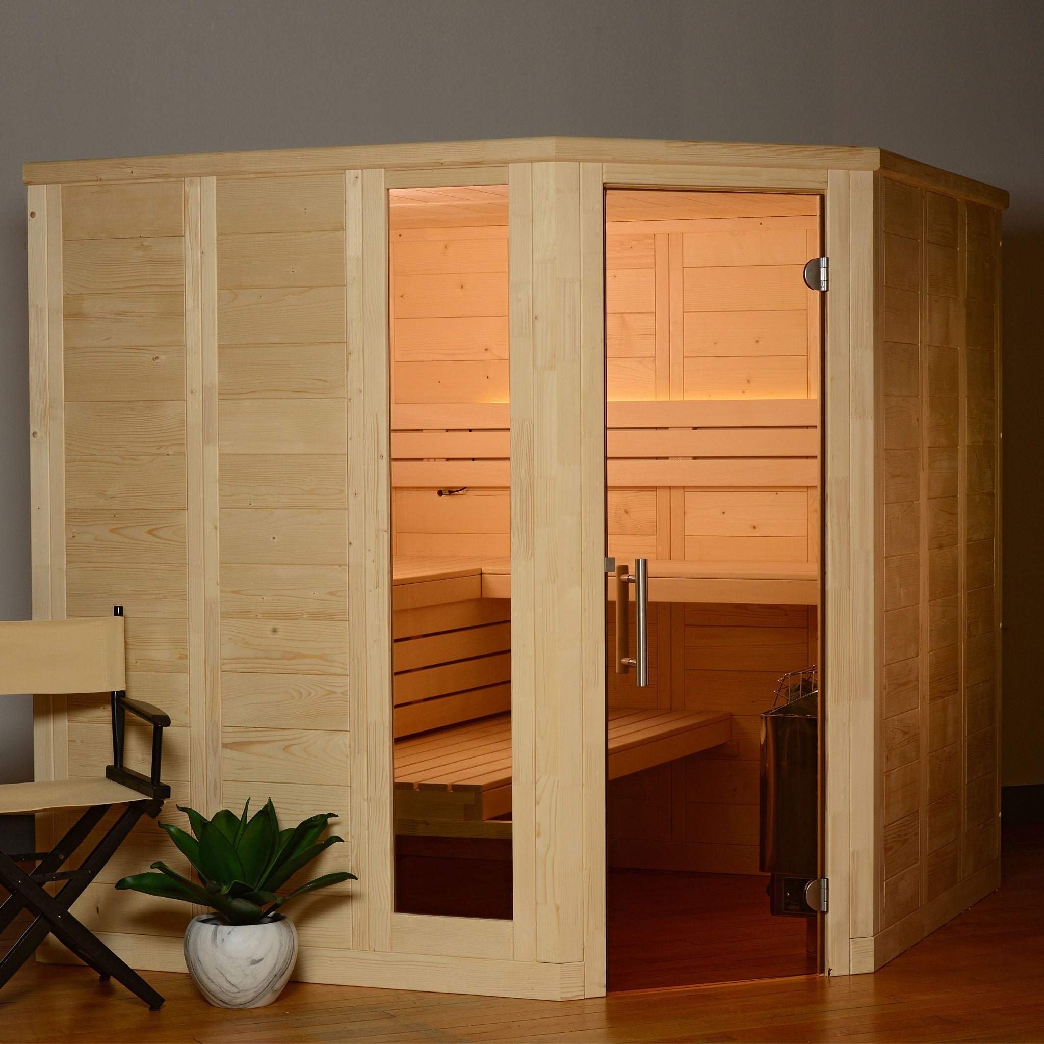 Almost Heaven Patterson 6 Person Indoor Sauna