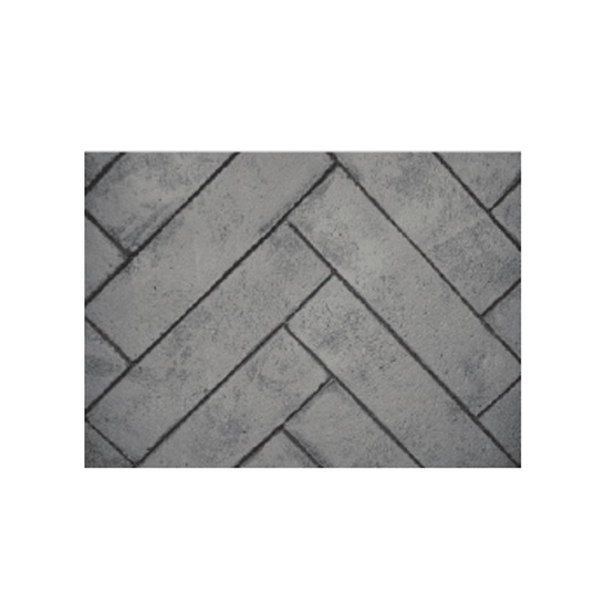 Empire Whitewashed Herringbone Brick Ceramic Fiber Liner DVP50CPWH