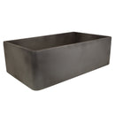 Nantucket Vineyard 30" Fireclay Farmhouse Sink, Concrete Grey, FCFS3020S-Concrete