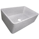 Nantucket Vineyard 30" Fireclay Farmhouse Sink, Various neutrals, FCFS3020S-PietraSarda