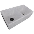 Nantucket Vineyard 33" Fireclay Farmhouse Sink, Double Bowl, Various neutrals, FCFS3318D-PietraSarda