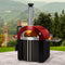 Forno Venetzia Bellagio 300 Wood Fired Pizza Oven, Red - FVBEL300R