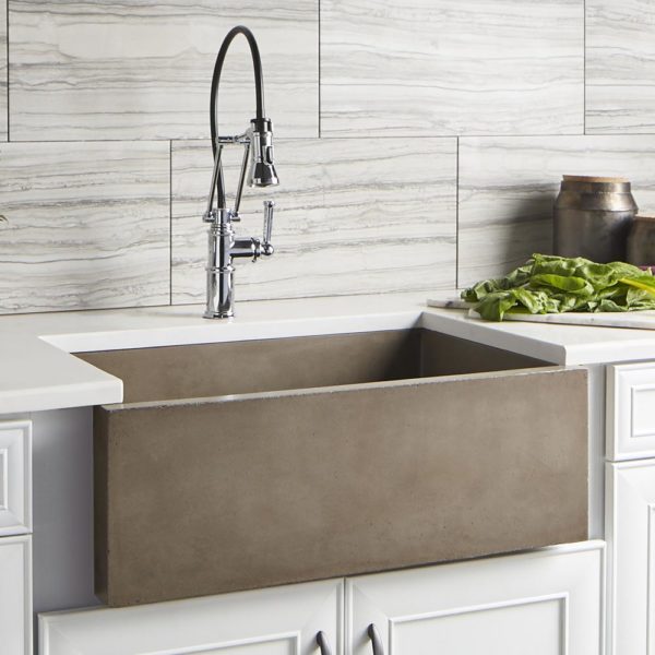 Native Trails 30-Inch Farmhouse NativeStone Kitchen Sink