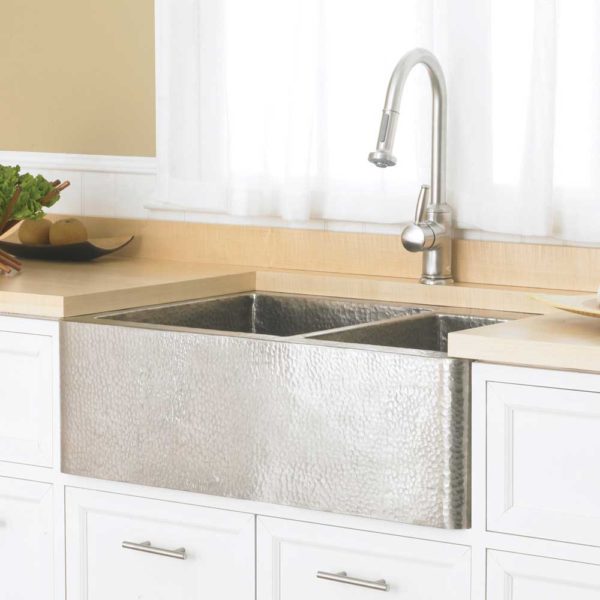 Native Trails 33-Inch Farmhouse Duet Apront Front Kitchen Sink