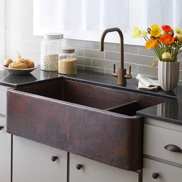 Native Trails 40-Inch Farmhouse Duet Pro Kitchen Sink