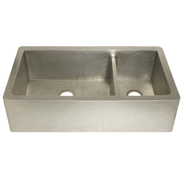 Native Trails 40-Inch Farmhouse Duet Pro Kitchen Sink