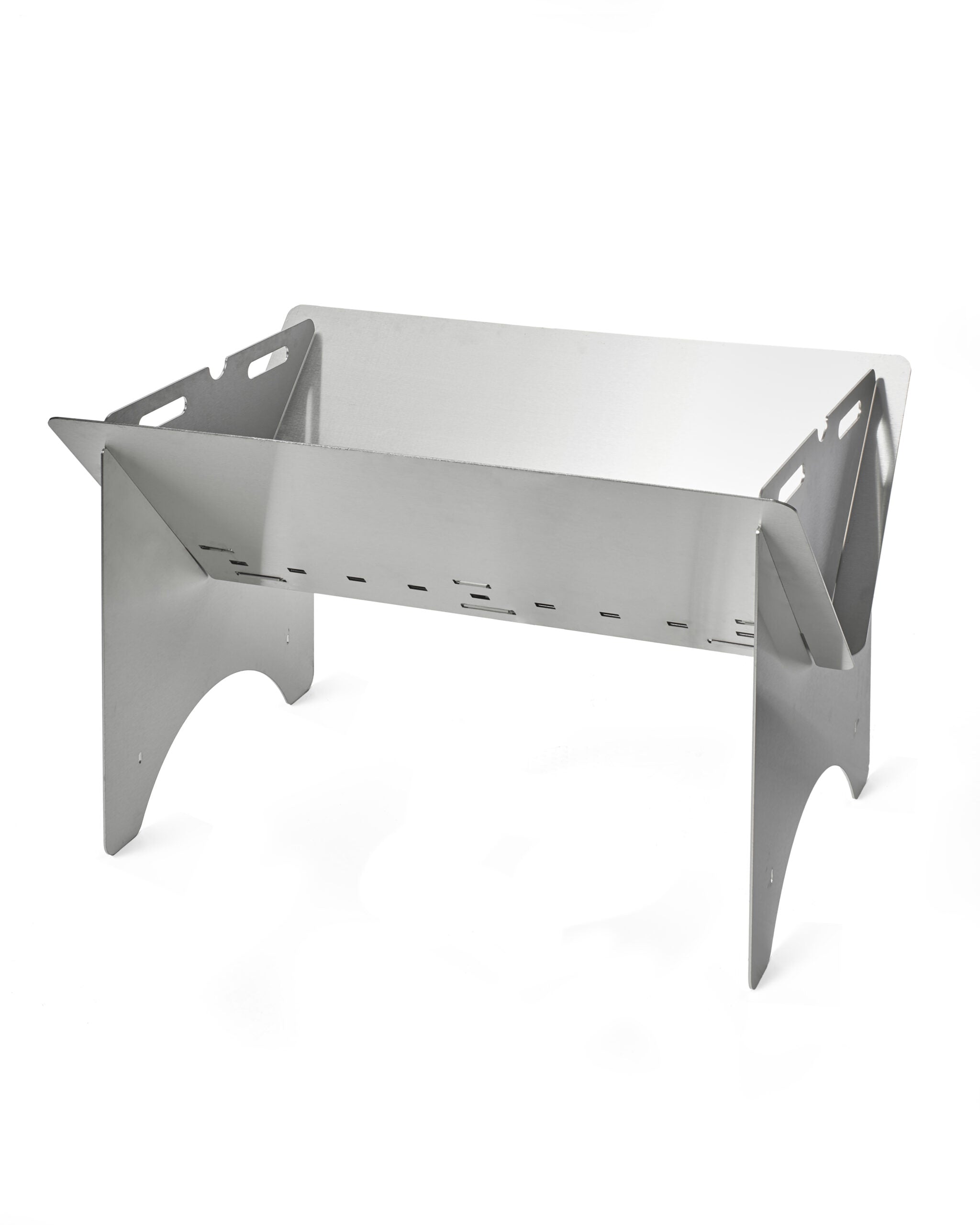 Pitts and Spitts Stainless Steel Gas Fire Pit