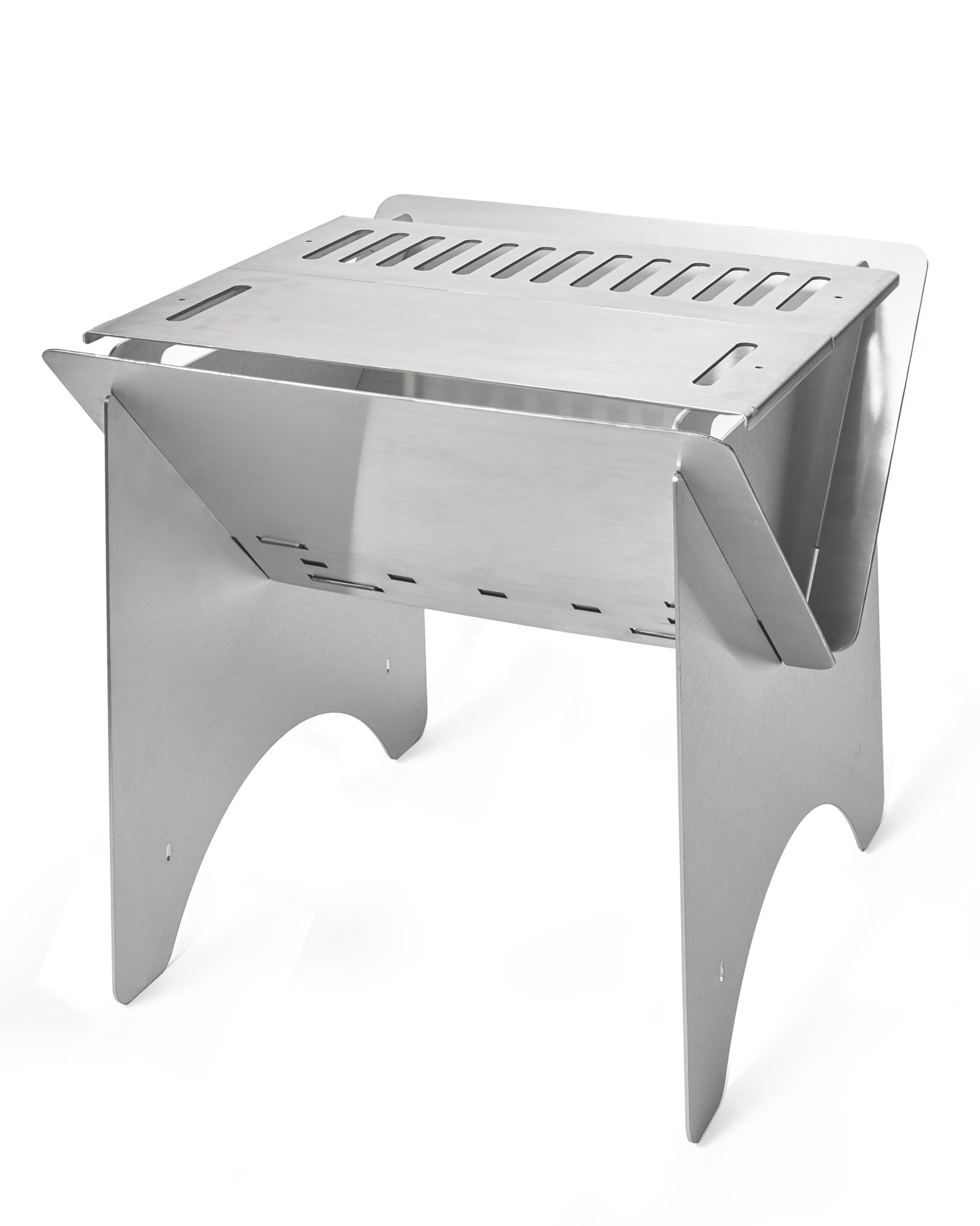 Pitts and Spitts Stainless Steel Fire Pit