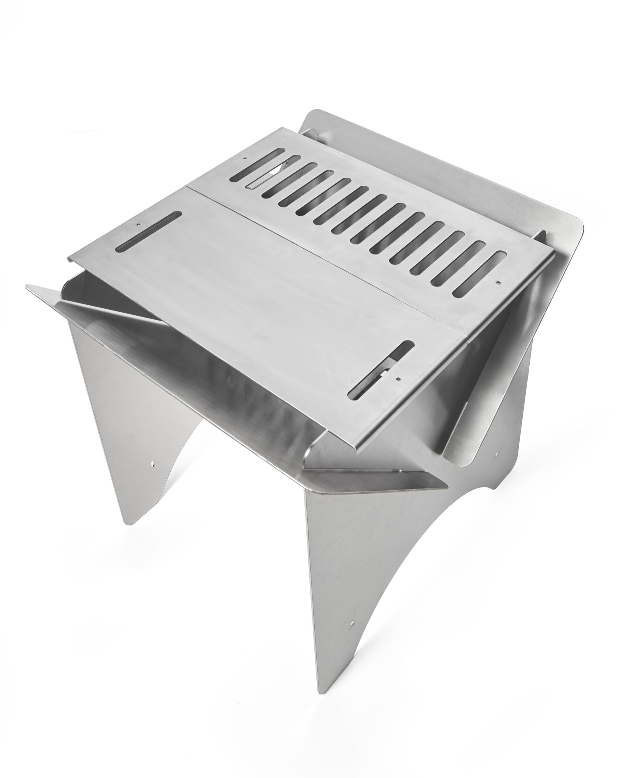 Pitts and Spitts Stainless Steel Fire Pit