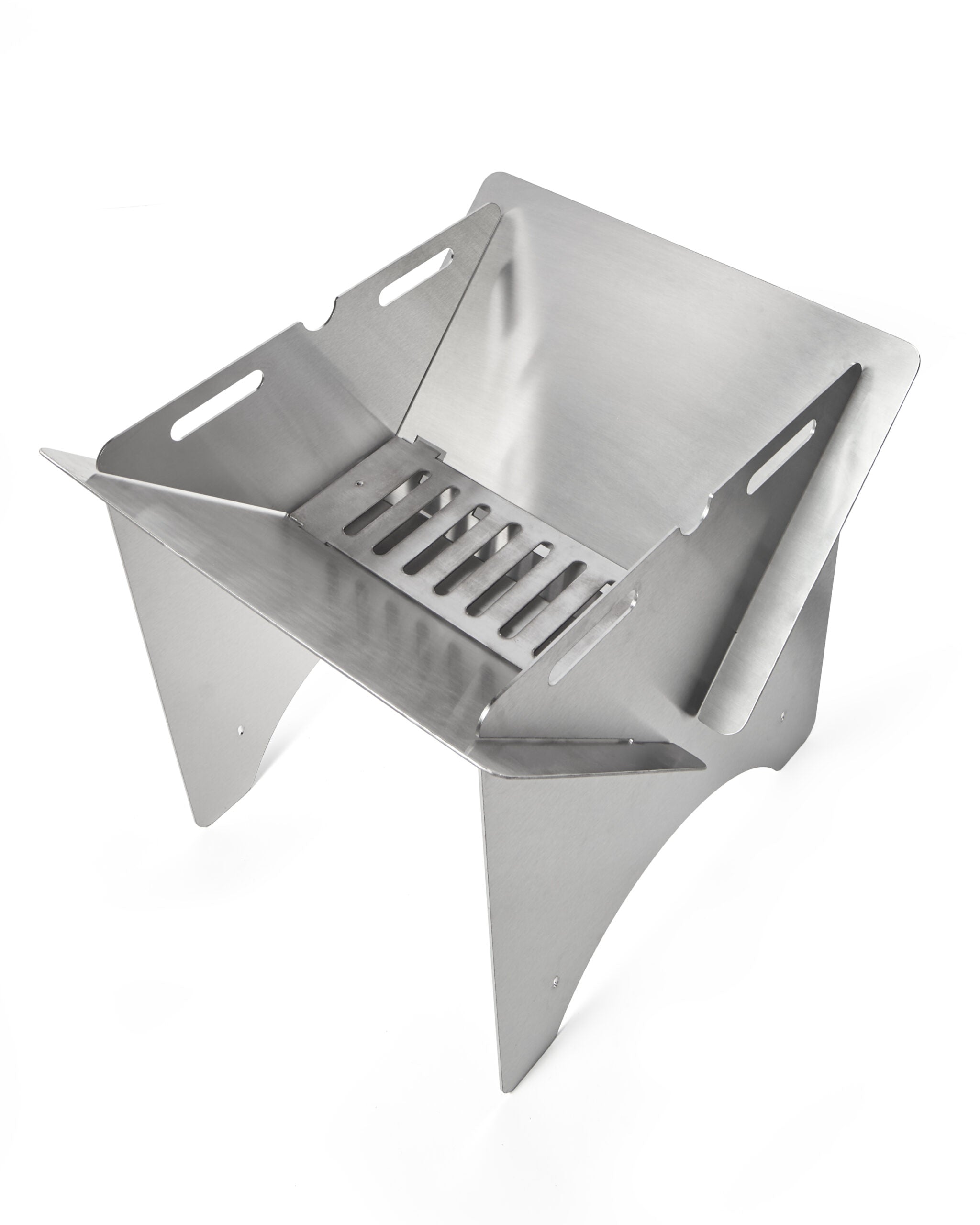 Pitts and Spitts Stainless Steel Fire Pit