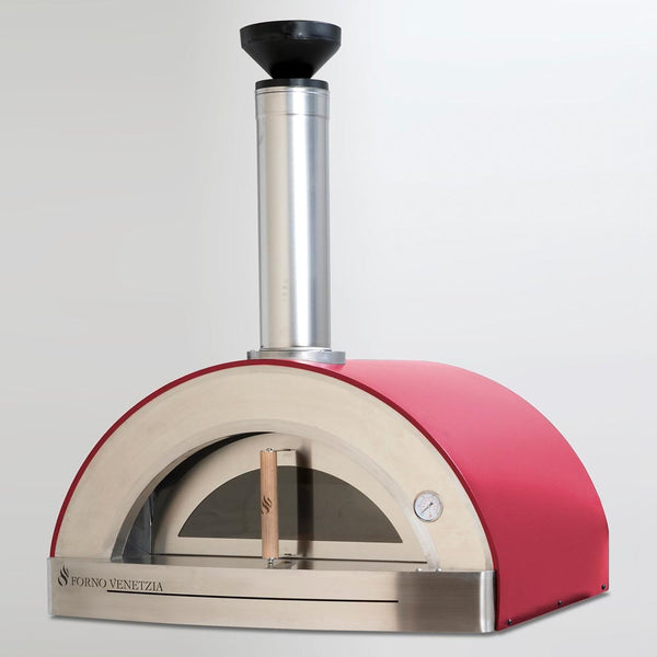 Forno Venetzia Torino 200 Wood Fired Pizza Oven, Red - FVTOR200R