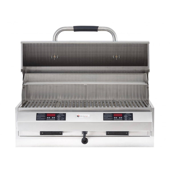 ElectriChef 32 Inch Ruby Dual Control Built-In Outdoor Electric Grill - 4400-EC-448-I-D-32