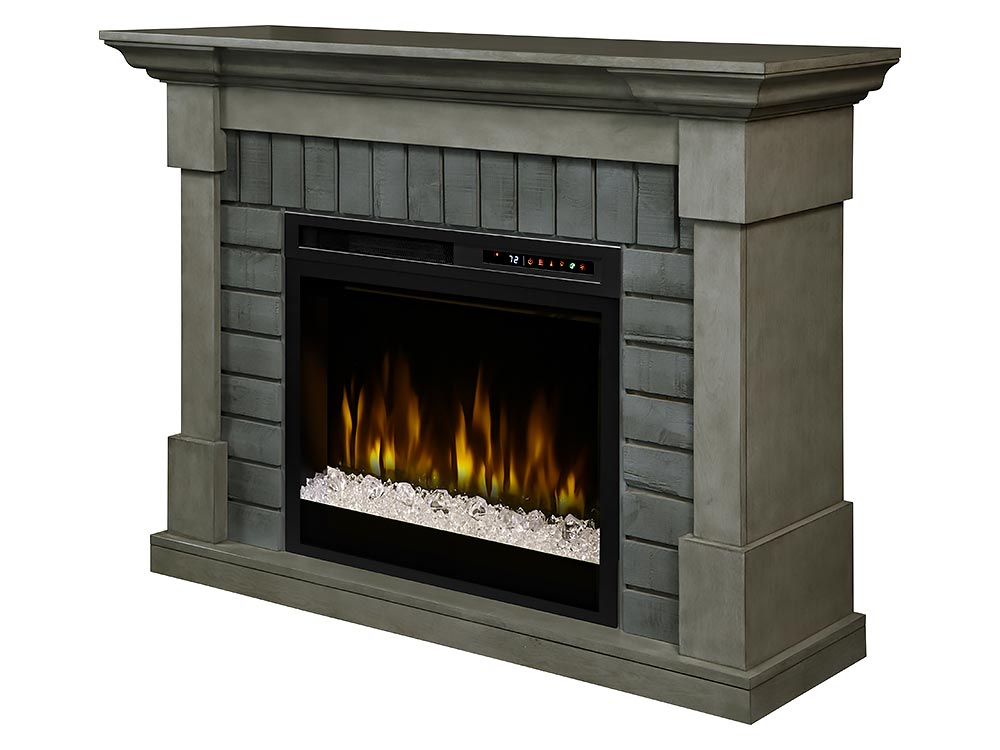 Dimplex Royce Electric Fireplace Mantel With Glass Ember Bed - GDS28G8-1924SK